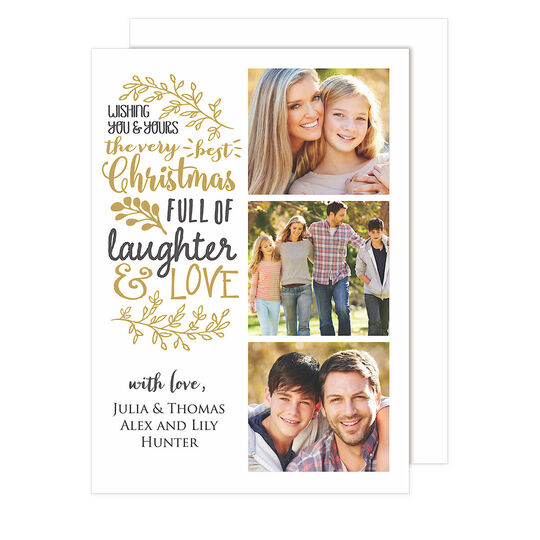 Very Best Christmas Photo Cards
